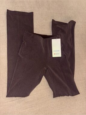 lululemon athletica Ribbed High-Waist Leggings - Brown